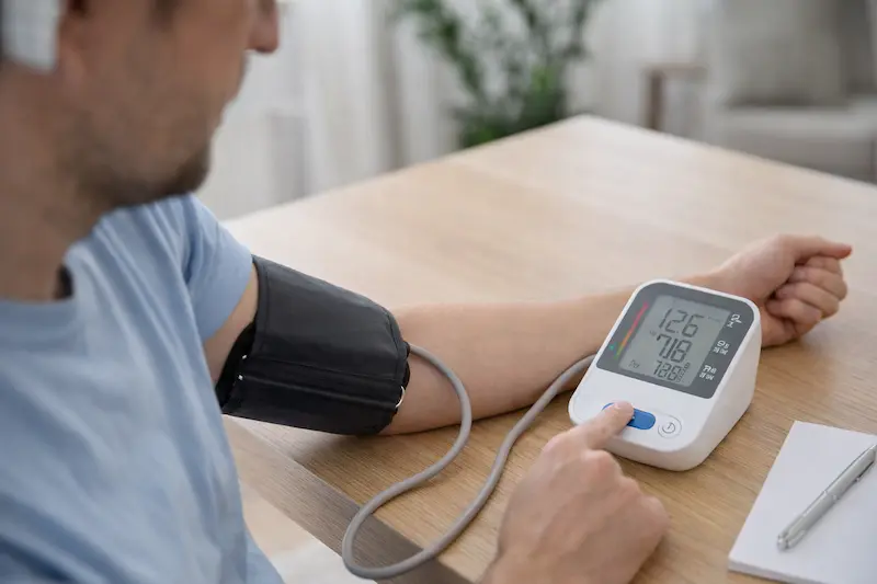Masurarea tensiunii arteriale acasa cu tensiometru electronic de brat