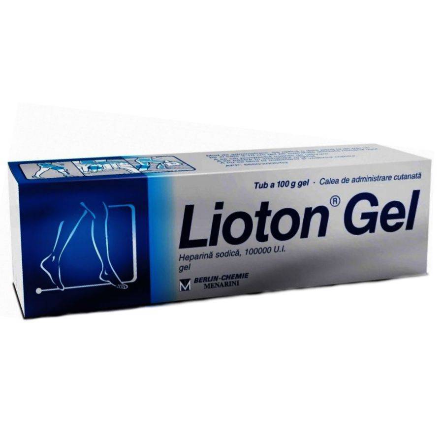 lioton gel pentru picioare umflate