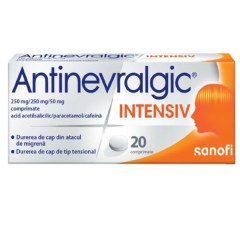 Antinevralgic Intensiv, 20 comprimate, Sanofi