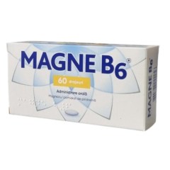 Magne B6, 60 drajeuri, Sanofi