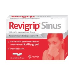 Revigrip Sinus, 20 comprimate, Solacium