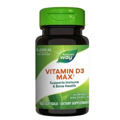 Vitamina D3 5000UI, 60 capsule, Secom