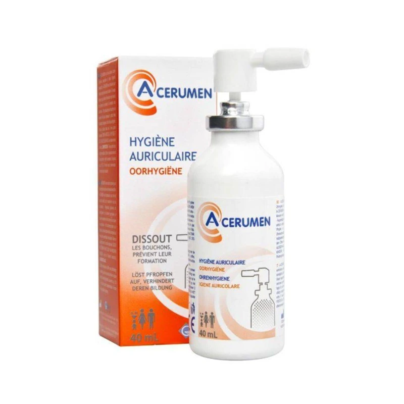 A-Cerumen spray pentru dopuri de ceară și igiena urechilor, 40 ml, Gilbert