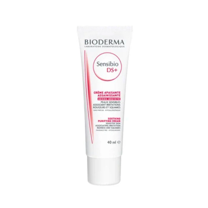 Bioderma Sensibio DS+ Cremă pentru roșeață și scuame, 40 ml