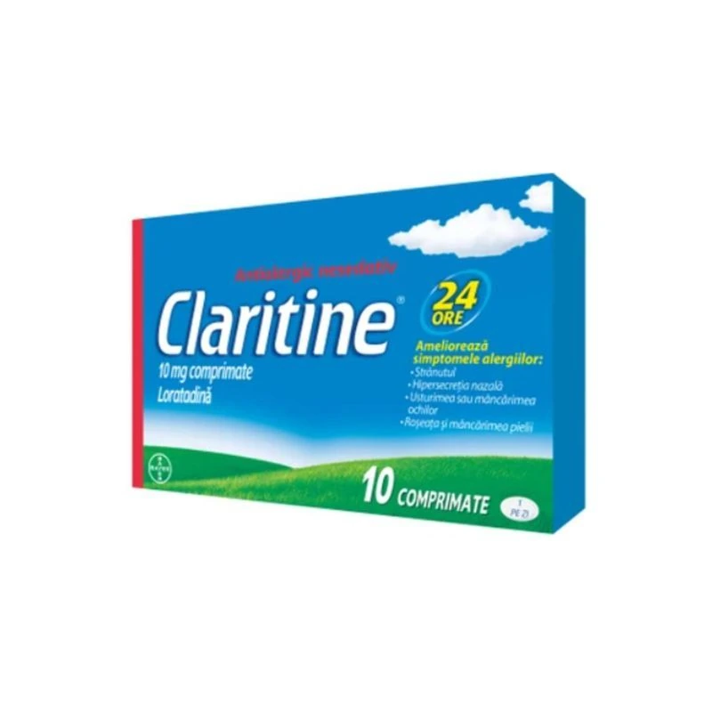 Claritine 10 mg, 10 comprimate, Bayer