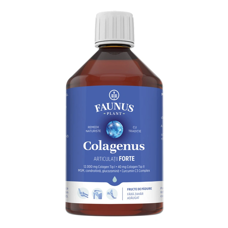 Colagenus Articulații Forte, 500 ml, Faunus Plant