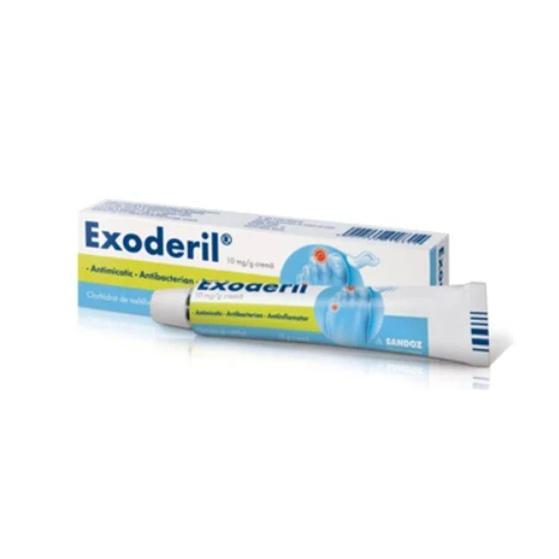 Exoderil 10 mg/g cremă, 15 g, Sandoz