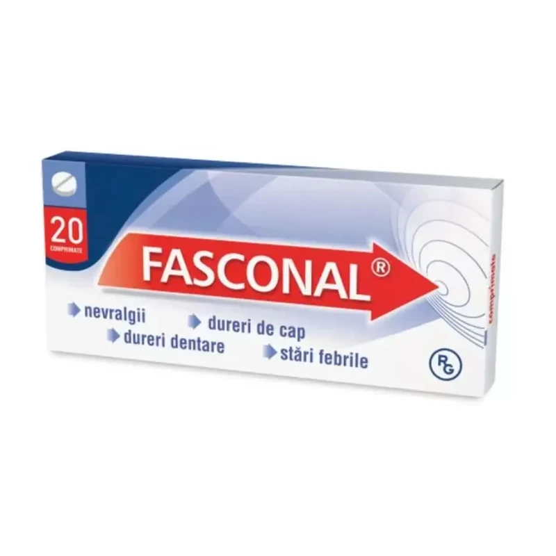 Fasconal, 20 comprimate, Gedeon Richter