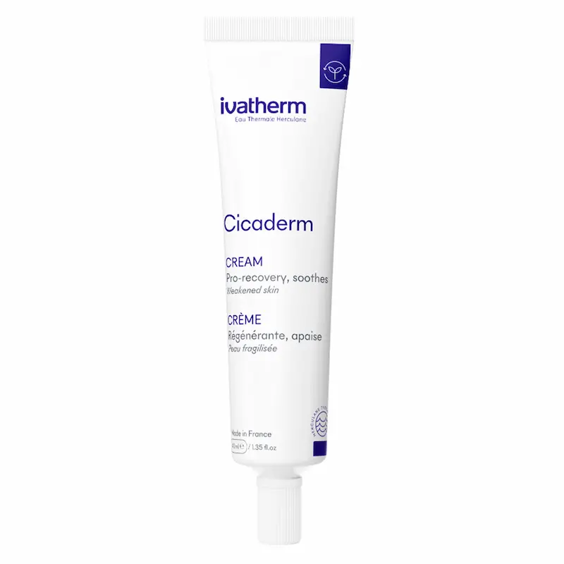 Ivatherm Cicaderm cremă 40 ml cu Mimosa Tenuiflora pentru îngrijirea și repararea pielii iritate și fragilizate