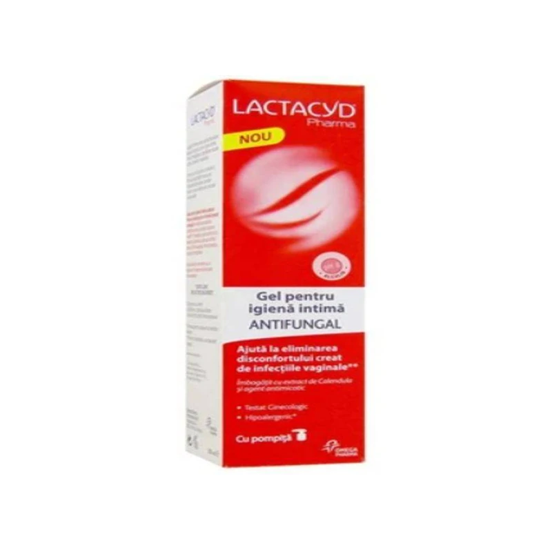 Lactacyd Pharma Antifungal gel pentru igienă intimă, 250 ml