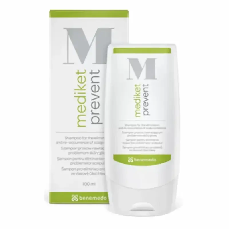 Mediket Plus șampon pentru mătreață severă și scalp cu prurit 100ml Benemedo