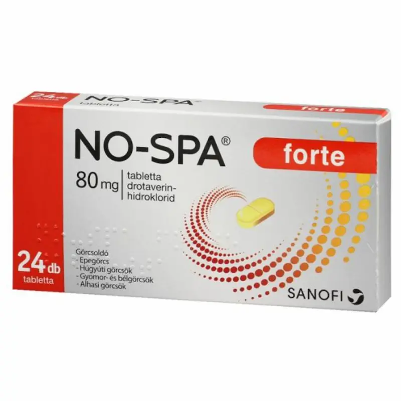 No-Spa Forte 80 mg 24 Comprimate