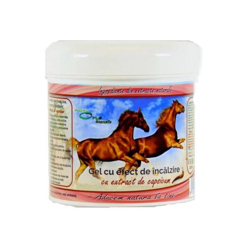 Onedia gel cu efect de încălzire, 250 ml