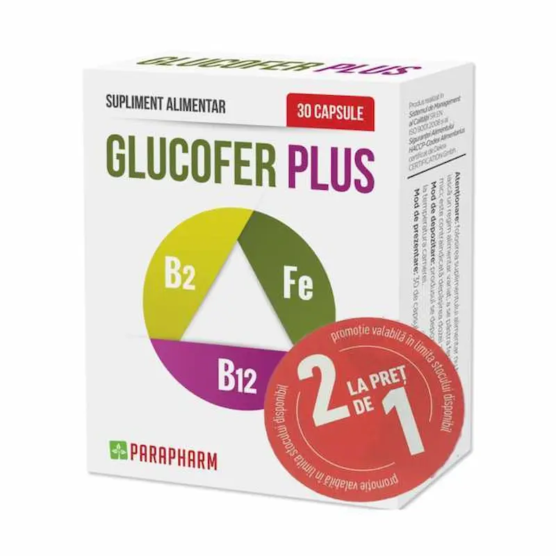 Psoristop Parapharm pachet 1+1 cu 30 capsule, zinc, seleniu, quercetină și extracte vegetale pentru susținerea pielii