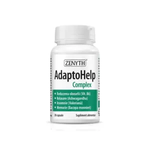 AdaptoHelp Complex, 30 capsule pentru stres și oboseală, Zenyth