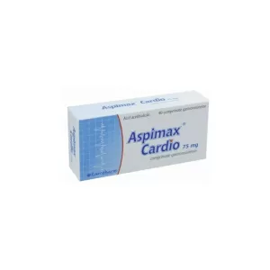 Aspimax Cardio 75 mg, 40 comprimate gastrorezistente, Laropharm