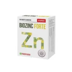 BioZinc Forte 25 mg zinc picolinat, 30 capsule, Parapharm