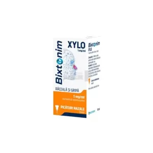 Bixtonim Xylo 1 mg/ml, picături nazale, 10 ml, Biofarm