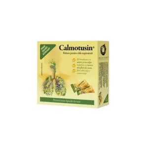 Calmotusin drops cu miere și eucalipt, 20 bucăți, Dacia Plant