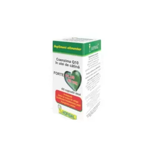 Coenzima Q10 în ulei de cătină Forte Plus 60 mg, 40 capsule moi, Hofigal