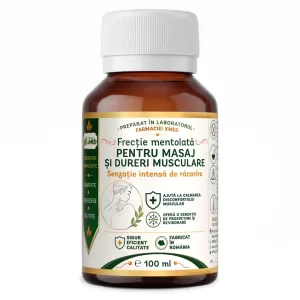 Frecție mentolată pentru masaj și dureri musculare xMed, flacon 100 ml
