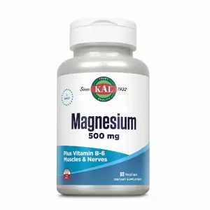 KAL Magnesium 500 mg Secom 60 capsule vegetale cu magneziu și vitamina B6