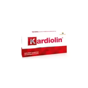 Kardiolin, potasiu și magneziu, 28 comprimate filmate, Sun Wave Pharma