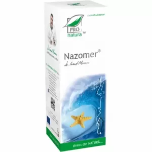 Nazomer Clasic Spray Nazal 30 ml Pro Natura cu apă de mare pentru igiena mucoasei nazale