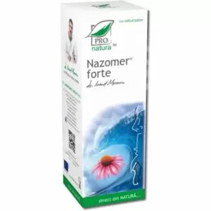 Nazomer Forte Spray Nazal 50 ml Pro Natura cu apă de mare și echinacea pentru lavaj nazal
