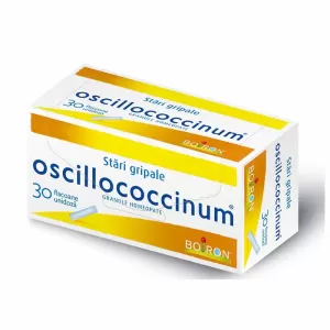 Oscillococcinum Boiron 30 unidoze granule homeopate pentru stări gripale