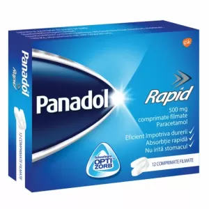 Panadol Rapid 500 mg 12 Comprimate Filmate