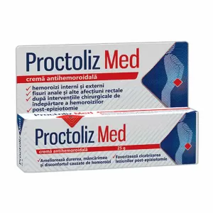 Proctoliz Med Fiterman cremă rectală 25 g pentru zona anală și perianală
