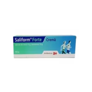 Saliform Forte 150 mg/100 mg/g, cremă pentru dureri musculare și articulare, 100 g