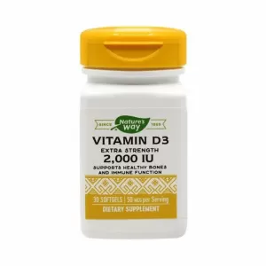 Secom Vitamina D3 2000 UI 30 capsule moi cu colecalciferol din sursă naturală pentru imunitate oase și mușchi