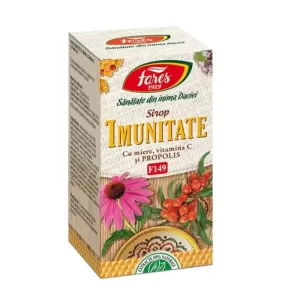 Sirop Imunitate F149 cu miere și propolis, 100 ml, Fares