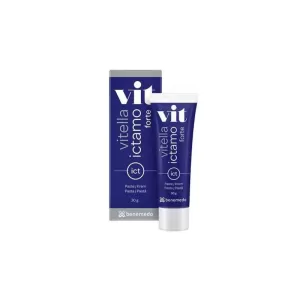 Vitella Ictamo Forte, pastă calmantă cu ihtiol alb, 30 g, Benemedo