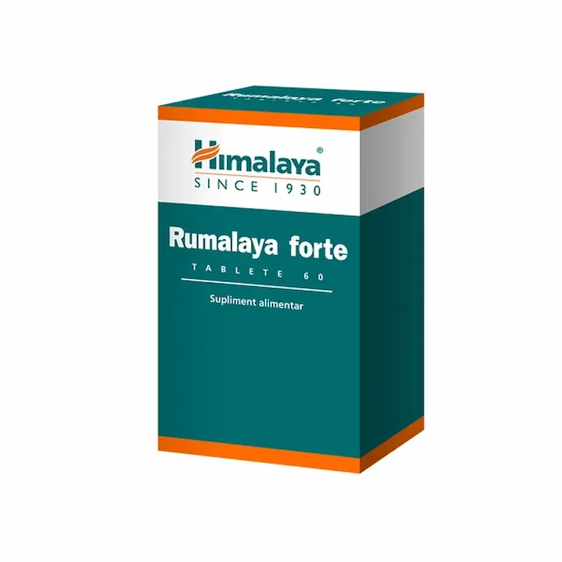 Rumalaya Forte Himalaya 60 tablete cu Boswellia și Guggul pentru susținerea articulațiilor și mobilității