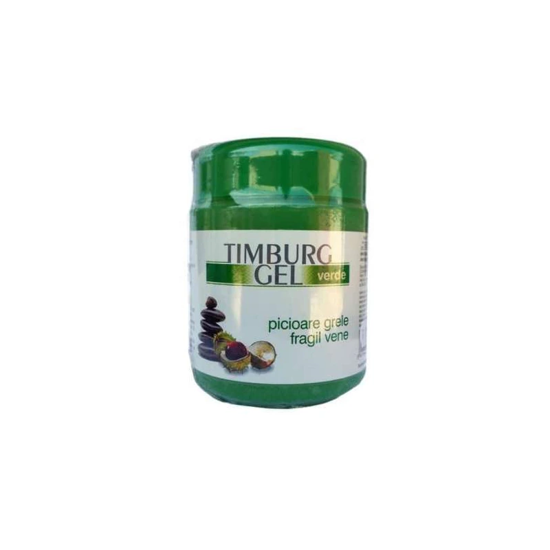 Timburg gel verde pentru masajul picioarelor grele, 500 g