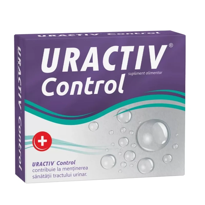 Uractiv Control, 30 capsule pentru confortul urinar