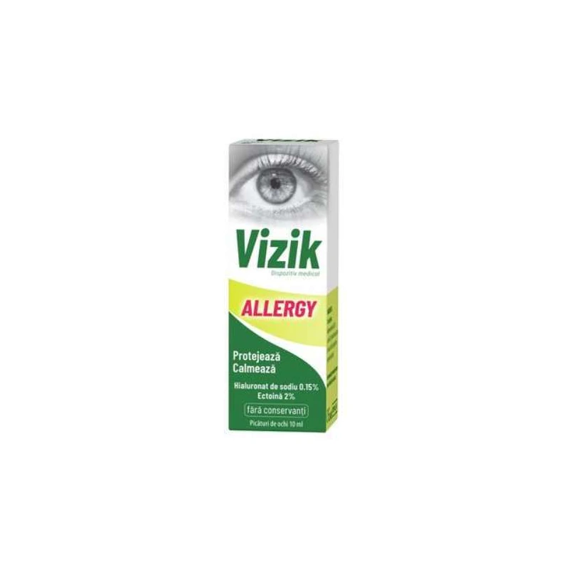 Vizik Allergy, picături pentru alergii oculare, 10 ml