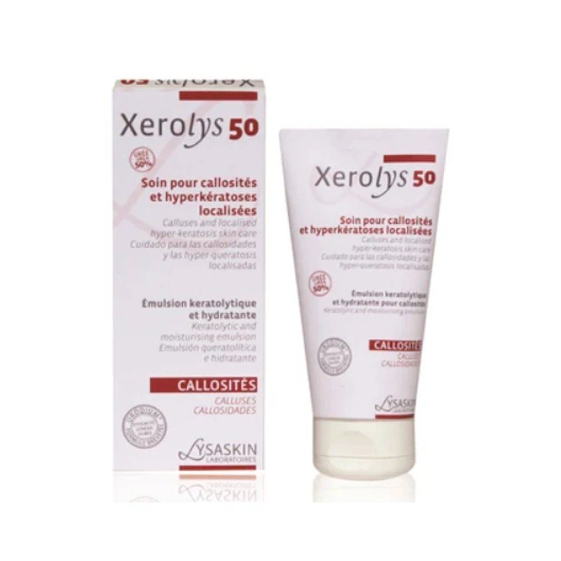 Xerolys 50 emulsie pentru bătături și piele îngroșată, 40 ml, Lysaskin