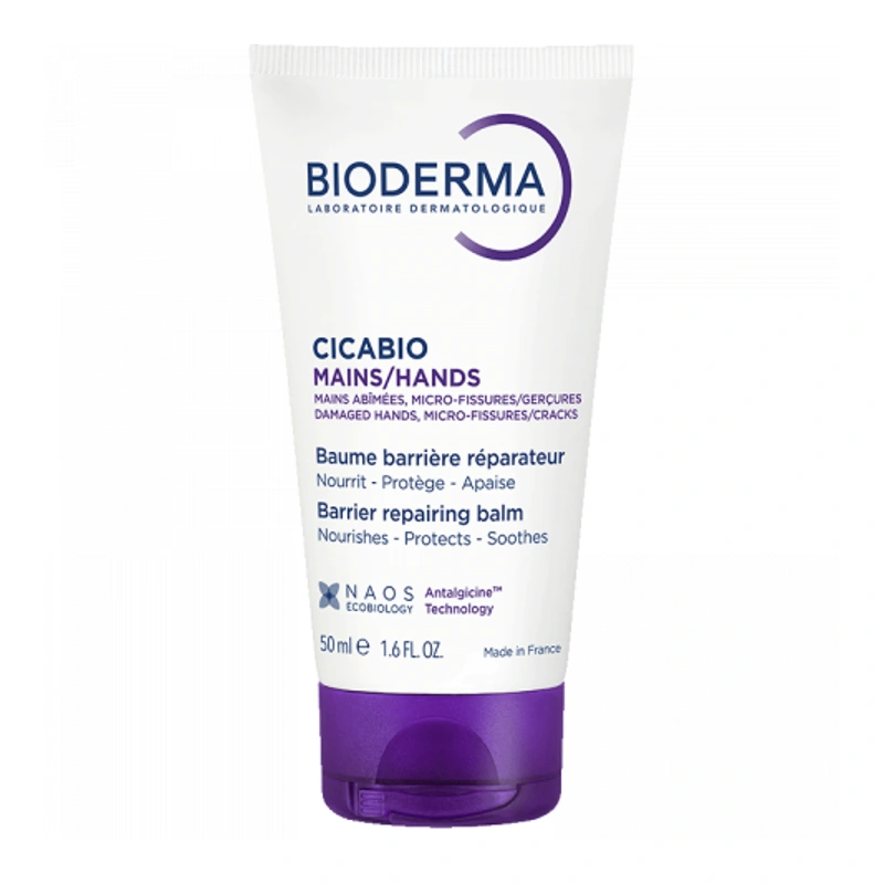 Bioderma Cicabio, cremă reparatoare pentru mâini, 50 ml