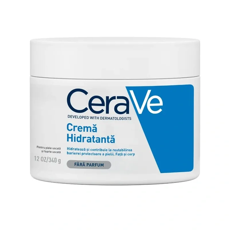 CeraVe cremă hidratantă pentru față și corp, 340 g